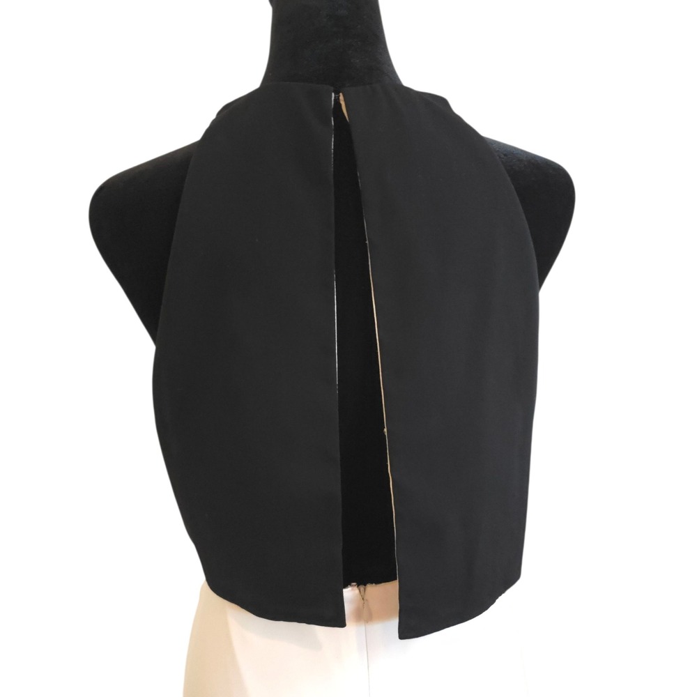 🖤Jill Stuart Black Halter Top Ivory Maxi Dress - Picture 13 of 16